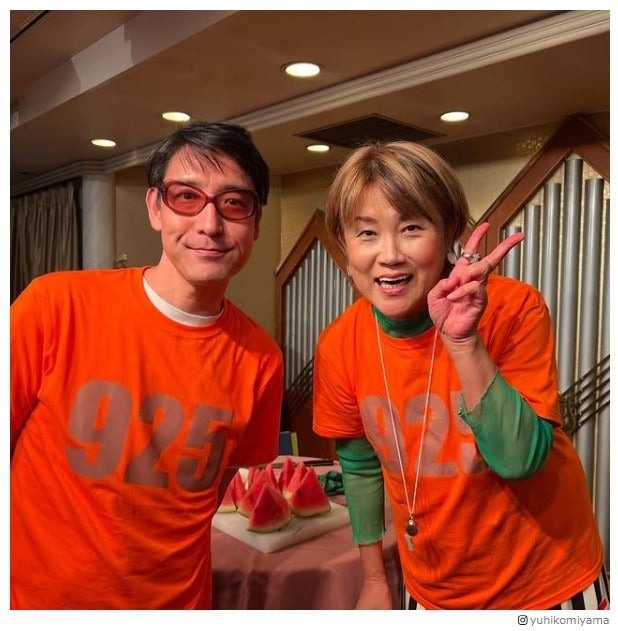 小宮山雄飛、山田邦子／小宮山雄飛Instagramより