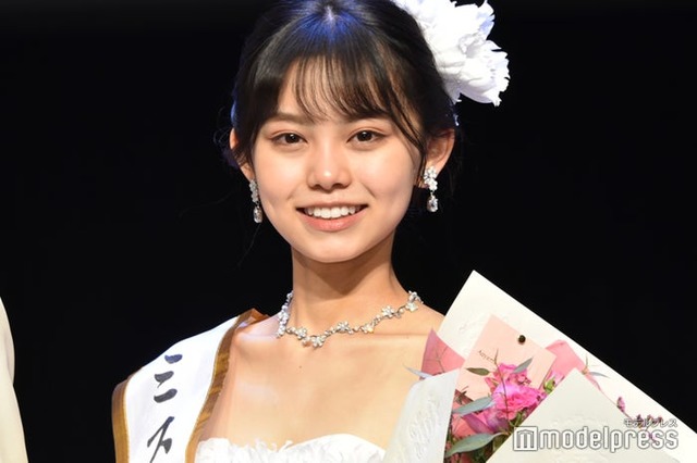 「ミス東大2024」グランプリを受賞した松藤百香さん（C）モデルプレス