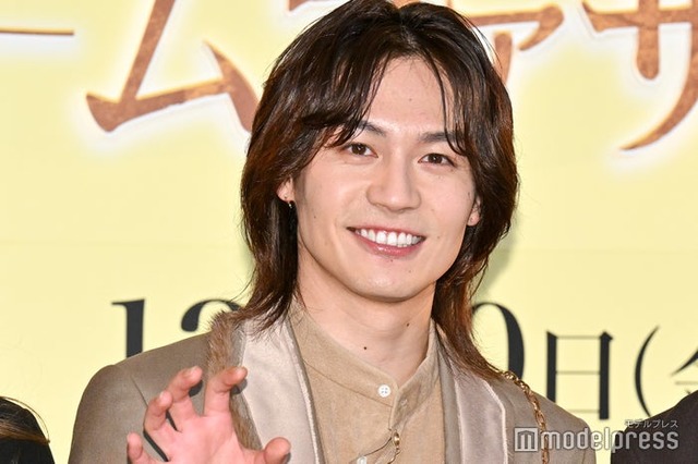 渡辺謙からの言葉に感激した松田元太（C）モデルプレス