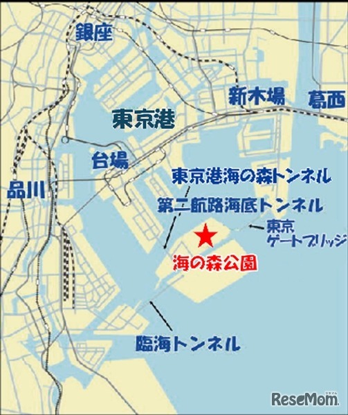 海の森公園（東京都江東区海の森三丁目地内）