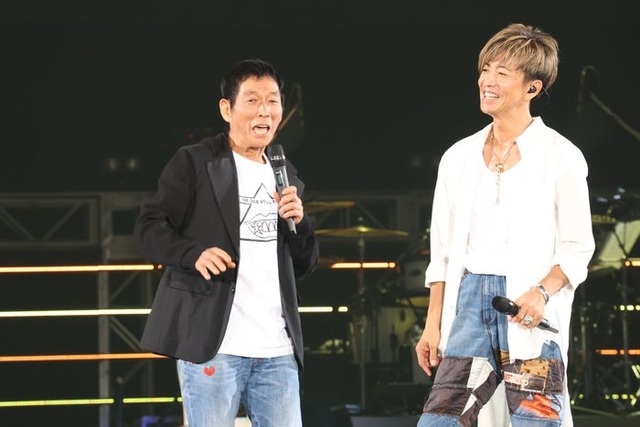 明石家さんま、木村拓哉（C）フジテレビ