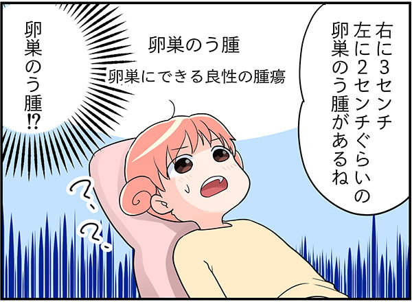 突然の卵巣のう腫宣告、そして帝王切開の傷が開いているですと…？　マンガ100人の更年期#99