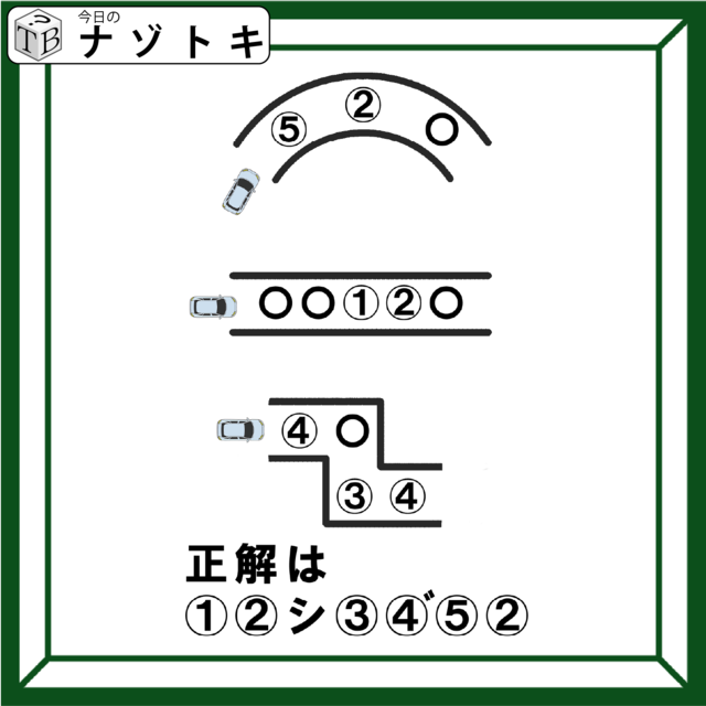 【難易度LV.1】ナゾトキ「この車が通るとわかることって？」正解を答えてください！