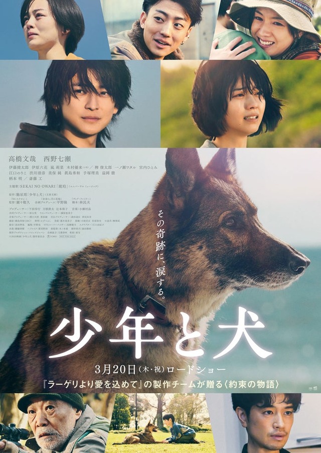 「少年と犬」本ポスタービジュアル（C）2025 映画「少年と犬」製作委員会