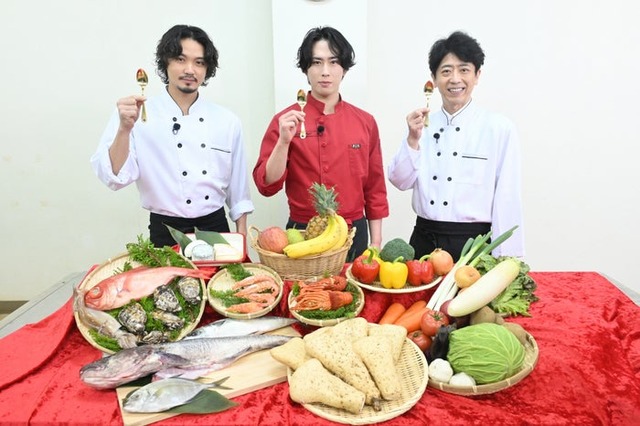 磯村勇斗、宮舘涼太、後藤輝基（C）TBS