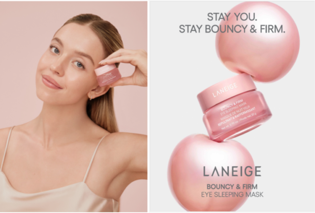 LANEIGE、「バウンシースリーピングマスク」に目元用の「バウンシーアイスリーピングマスク」が仲間入り！