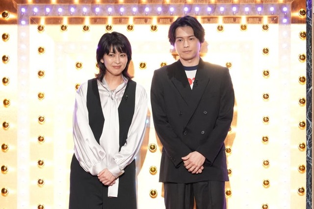 松たか子、松村北斗（C）日本テレビ
