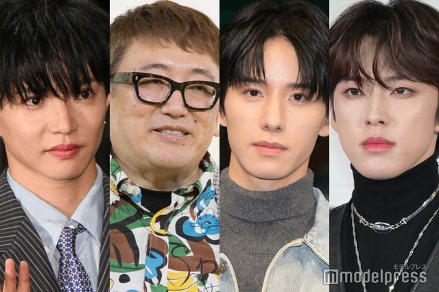 佐藤大樹、福田雄一監督、佐藤景瑚、河野純喜（C）モデルプレス