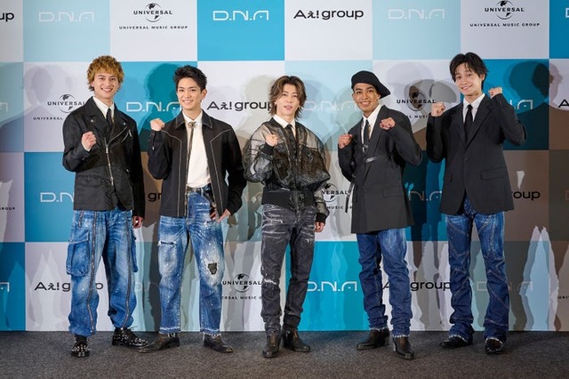 Aぇ! group（左から）小島健、正門良規、末澤誠也、草間リチャード敬太、佐野晶哉（提供写真）