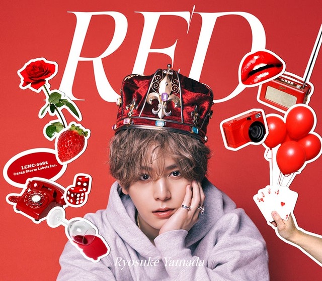 Ryosuke Yamada「RED」ファミクラストア オンライン限定 Deep RED 盤（提供写真）