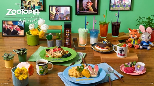 「ズートピア」OH MY CAFE（C）Disney