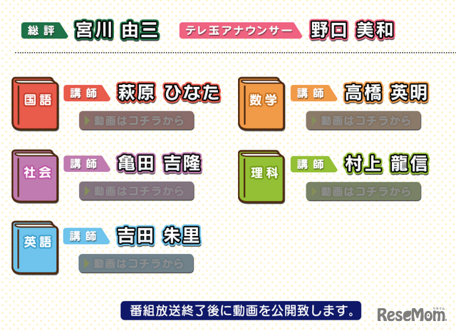 放送内容