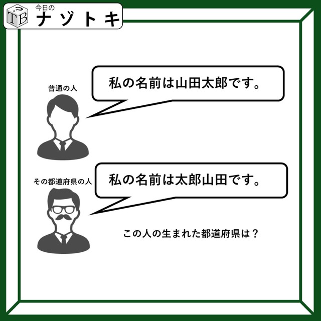 「この人物の出身都道府県は？」何がどう違っているのか考えてみよう！【難易度LV.3クイズ】