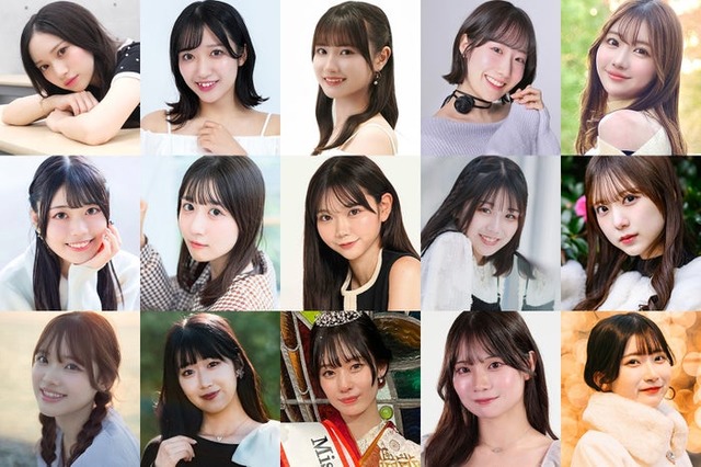 「MISS OF MISS CAMPUS QUEEN CONTEST 2025」ファイナリスト（提供写真）