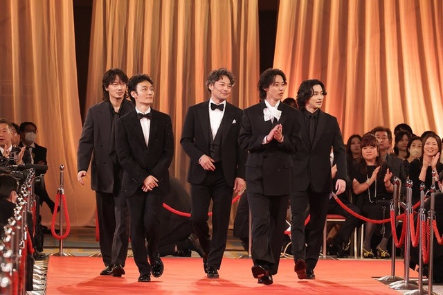 綾野剛、草なぎ剛、山口馬木也、山崎賢人、横浜流星（C）日本アカデミー協会