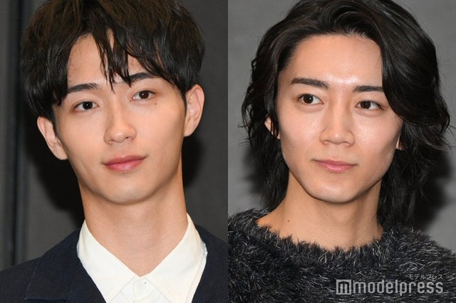 「ディアマイベイビー～私があなたを支配するまで～」記者会見に出席した野村康太、長妻怜央（C）モデルプレス