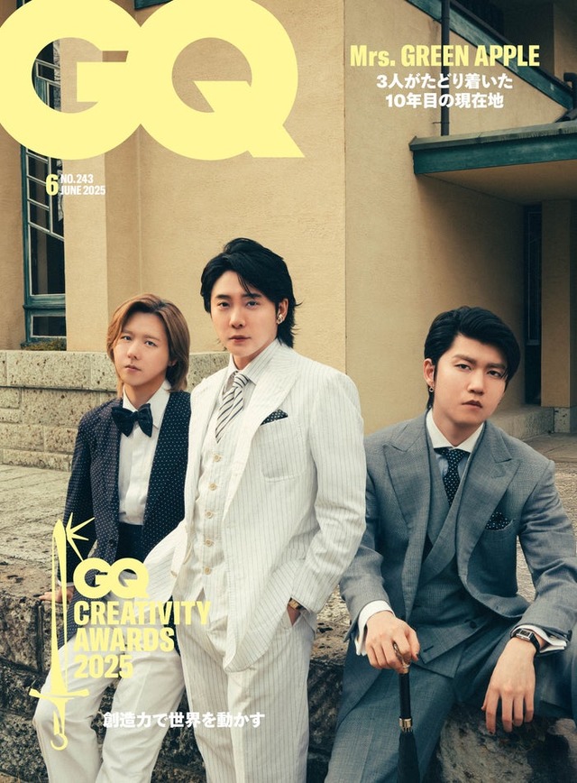 「GQ JAPAN」2025年6月号 Photographed by SHUNYA ARAI （C） 2025 Condé Nast Japan. All rights reserved.