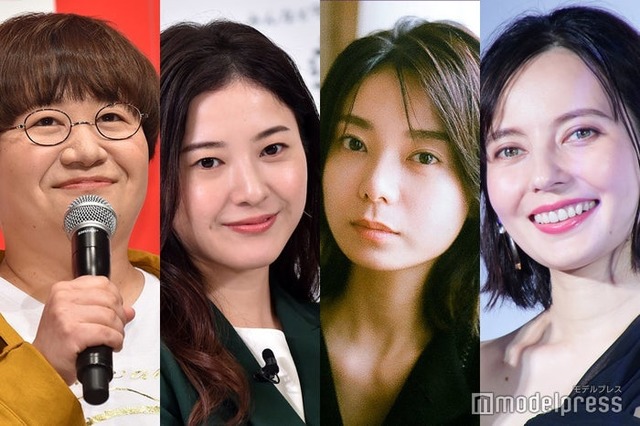 （左から3番目）森カンナ（提供写真）、（そのほか左から）近藤春菜、吉高由里子、ベッキー（C）モデルプレス