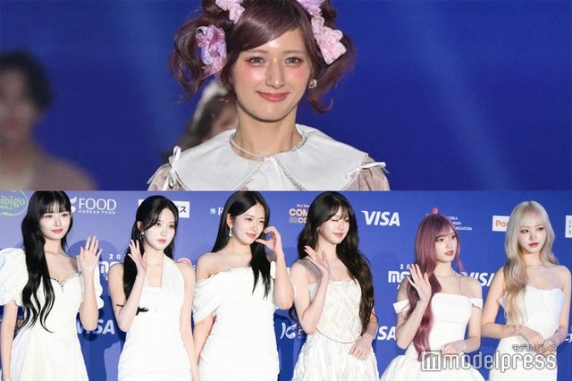 しなこ、IVE／レイ、ガウル、ユジン、ウォニョン、イソ、リズ（C）モデルプレス