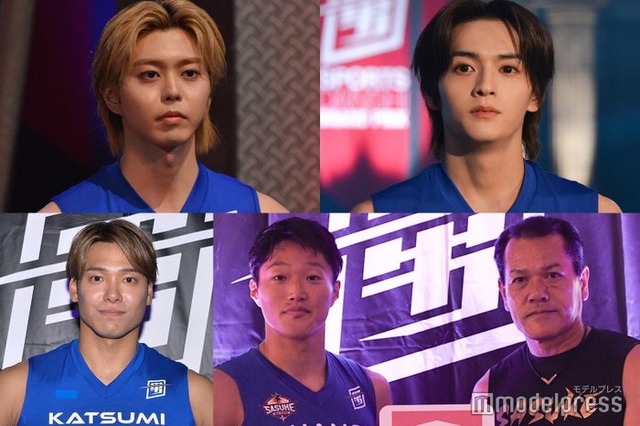 （上段左から）SEIYA、ソンユン（下段左から）中村克、山本良幸、山田勝己（C）モデルプレス