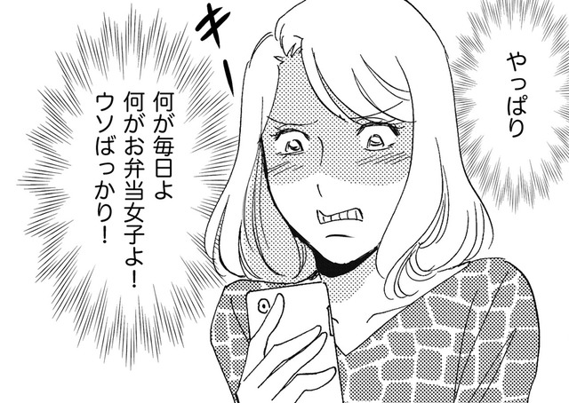 私の手作りお弁当も、撮影されて投稿された！【SNS顔面加工やり過ぎ女＃13】