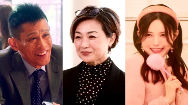 柳沢慎吾、香坂みゆき、益若つばさ（C）フジテレビ