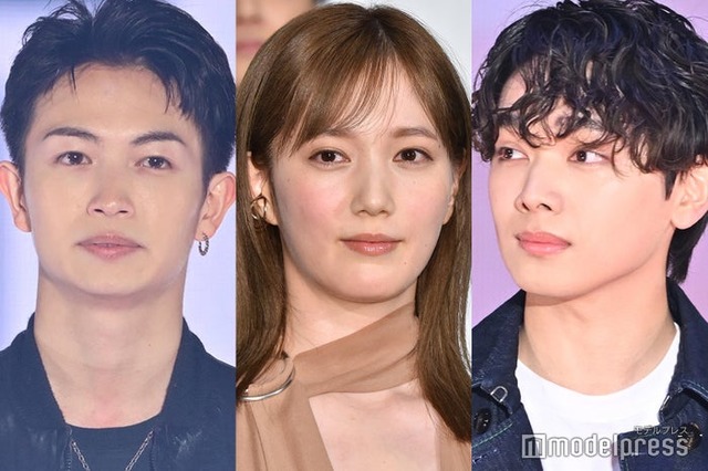 綱啓永、本田翼、宮世琉弥（C）モデルプレス