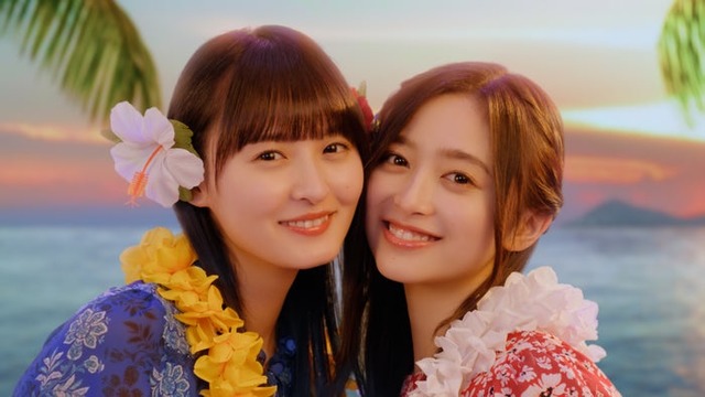 遠藤さくら、井上和／新TVCM「オハナとずっと一緒」篇より（C）Disney