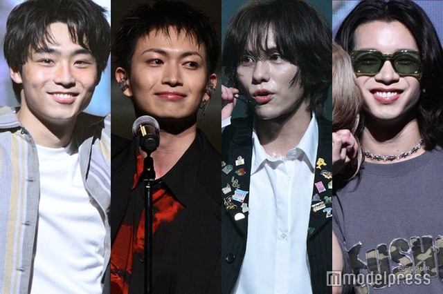 八村倫太郎、綱啓永、山下幸輝、森愁斗（C）モデルプレス