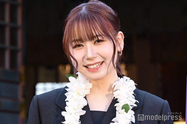 実写映画「リロ＆スティッチ」大ヒット祈願イベントに登壇したMOMONA（笠原桃奈）（C）モデルプレス