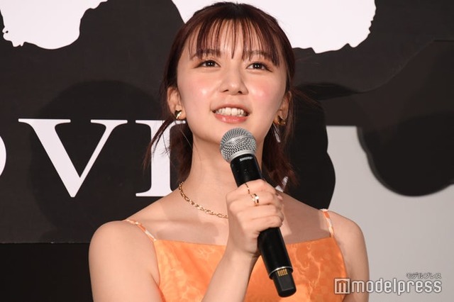 「パリピ孔明 THE MOVIE」公開記念舞台挨拶に出席した上白石萌歌（C）モデルプレス