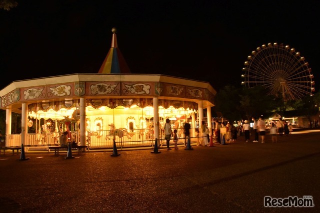 豊橋総合動植物公園（のんほいパーク）の夜間開放