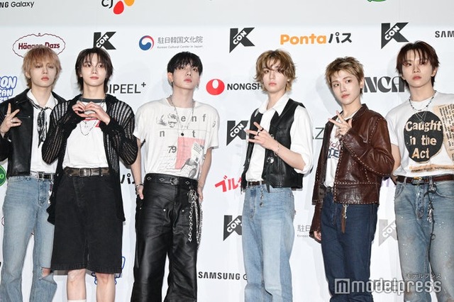 BOYNEXTDOOR／TAESAN（テサン）、SUNGHO（ソンホ）、JAEHYUN（ジェヒョン）、LEEHAN（イハン）、RIWOO（リウ）、WOONHAK（ウナク）（C）モデルプレス