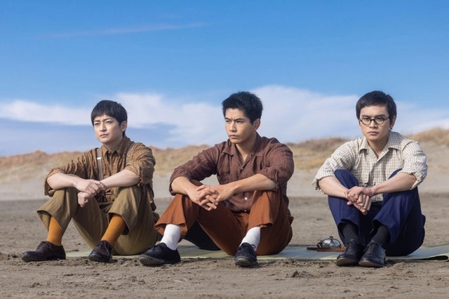 高橋文哉、中沢元紀、北村匠海「あんぱん」第32話（C）NHK
