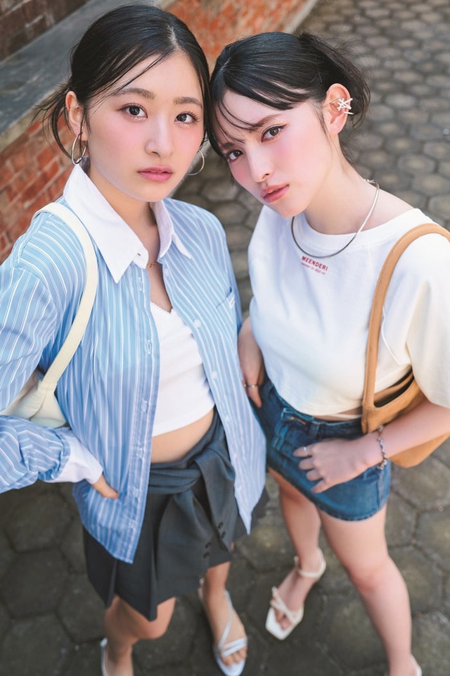 杏ジュリア、菅田愛貴（画像提供：小学館）