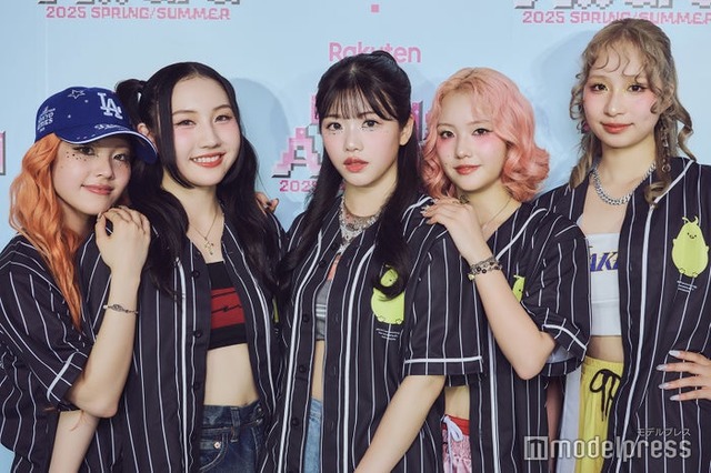 モデルプレスのインタビューに応じたUN1CON／MANAMI、KOKORO、AKARI、JOA、NARAE（C）モデルプレス