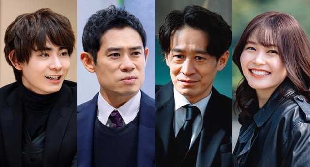 （左から）豊田裕大、伊藤淳史、三浦誠己、久間田琳加（C）TBS