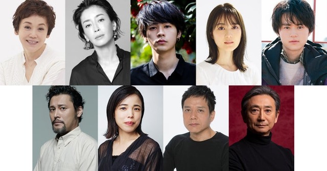 （上段左から）大竹しのぶ、宮沢りえ、成田凌、生田絵梨花、鈴鹿央士（下段左から）横田栄司、安藤玉恵、勝村政信、山崎一（提供写真）