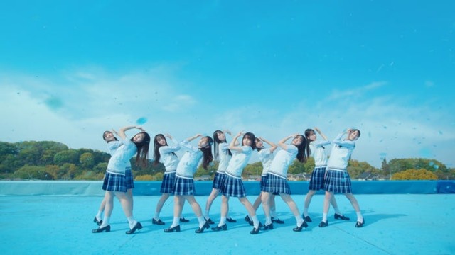 日向坂46五期生「ジャーマンアイリス」サムネイル（提供写真）