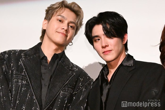 「Top Form～抱かれたい男1位に脅されています。～」劇場上映会に登壇したスマート、ブーム（C）モデルプレス