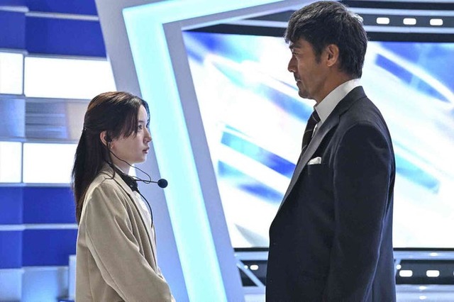 永野芽郁、阿部寛「キャスター」第6話（C）TBS
