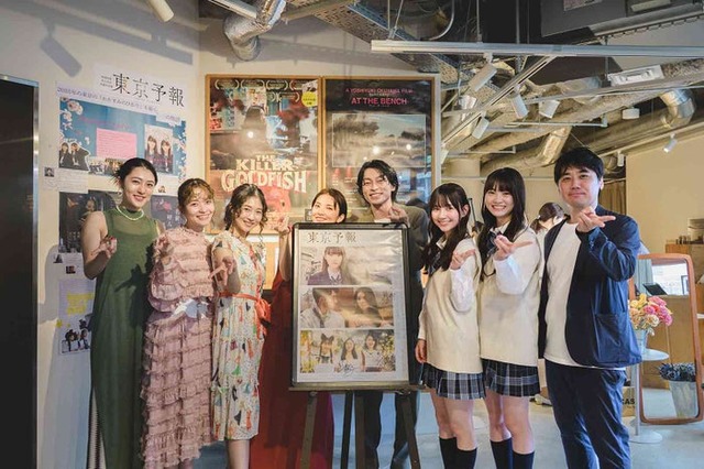 「東京予報―映画監督外⼭⽂治短編作品集―」公開記念舞台挨拶登壇者（提供写真）