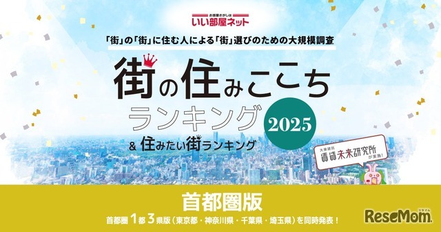 住みたい街ランキング2025＜首都圏版＞