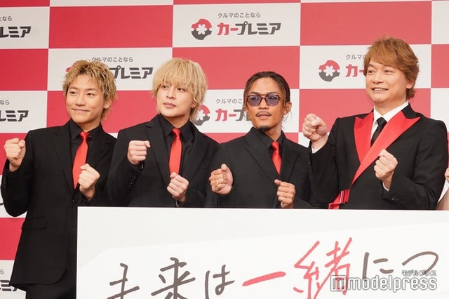 （左から）小森隼、白濱亜嵐、数原龍友、香取慎吾（C）モデルプレス