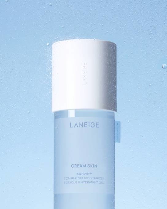 LANEIGE、水のように軽く肌にスーッとなじむ保湿化粧水「ジェルクリームスキンローション」が新発売
