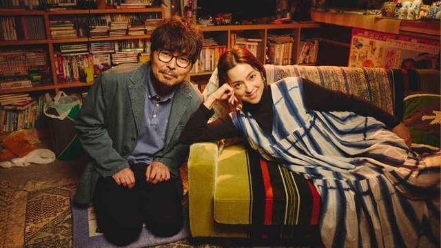 小澤征悦、中村アン「こんばんは、朝山家です。」ビジュアル（C）ABCテレビ