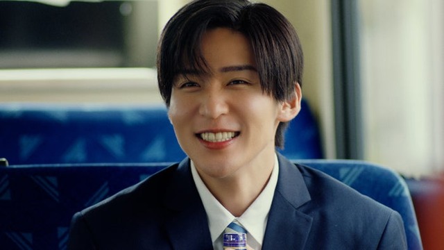目黒蓮／新CM「だけ旨を想う男　ズッキーニ」篇より（提供写真）