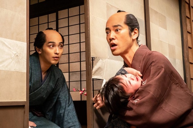 横浜流星、桐谷健太「べらぼう～蔦重栄華乃夢噺～」第20話（C）NHK