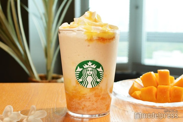 オリエンタル マンゴー & ティー フラペチーノ（C）モデルプレス