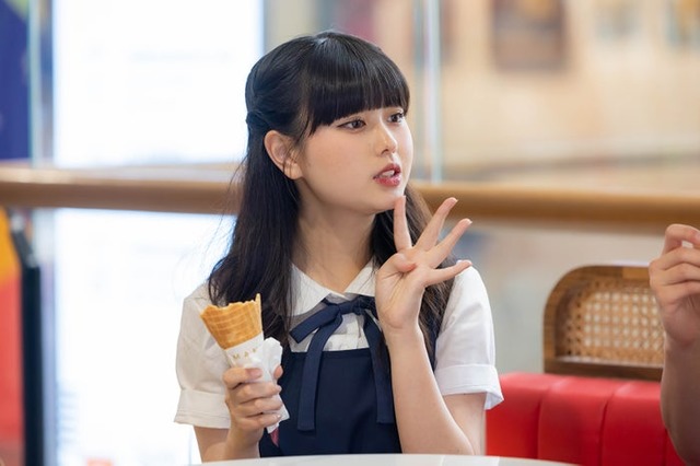 ひな「今日、好きになりました。マクタン編」第1話（C）AbemaTV, Inc.